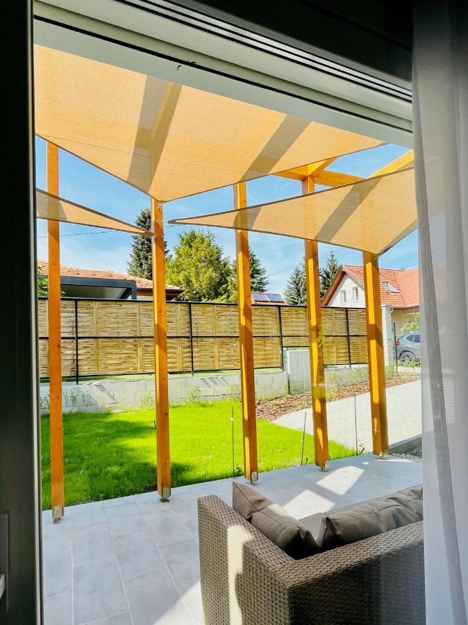Aranygesztenye Apartmanhaz Balatonudvari Exterior foto